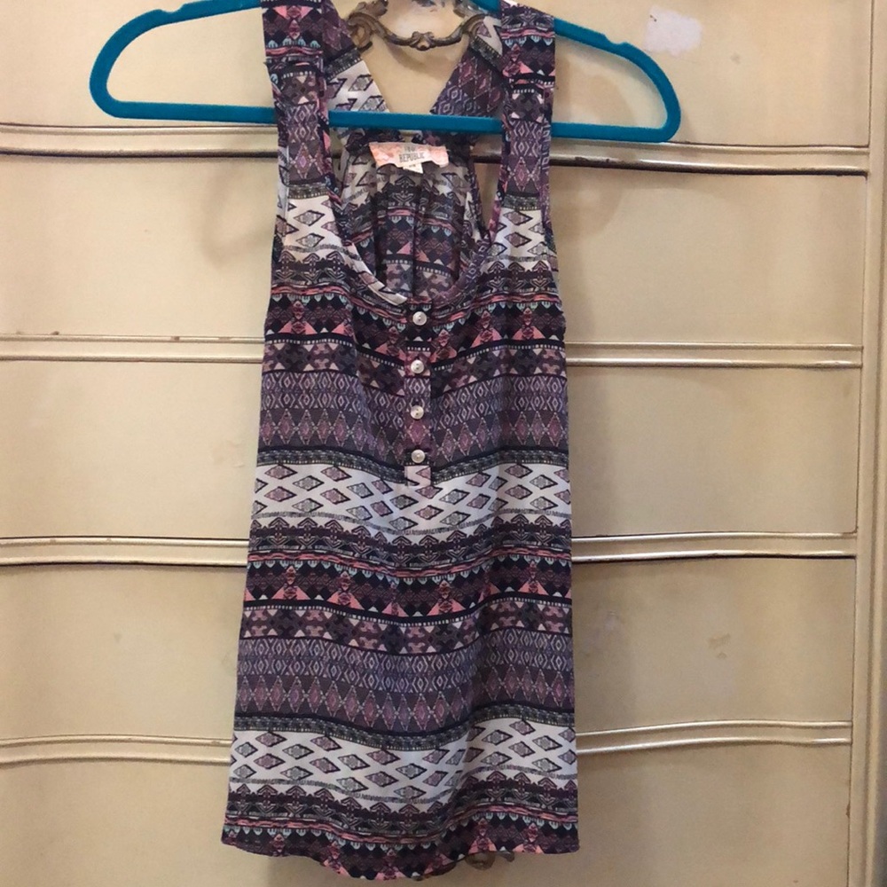 Aztec Print tank